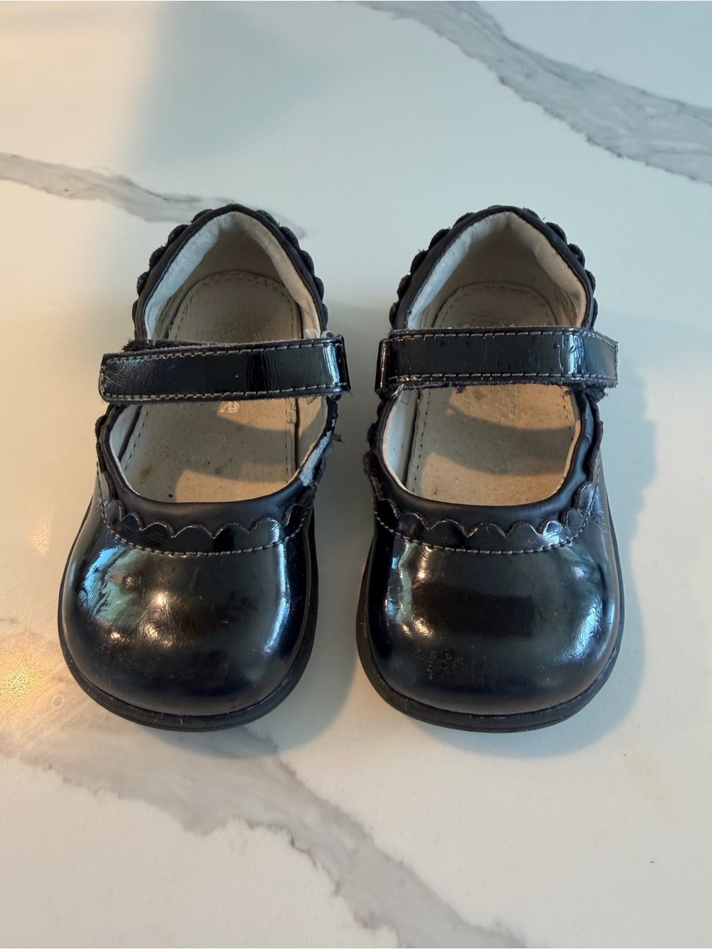 See Kai Run Girls Black Patent Mary Jane Shoes